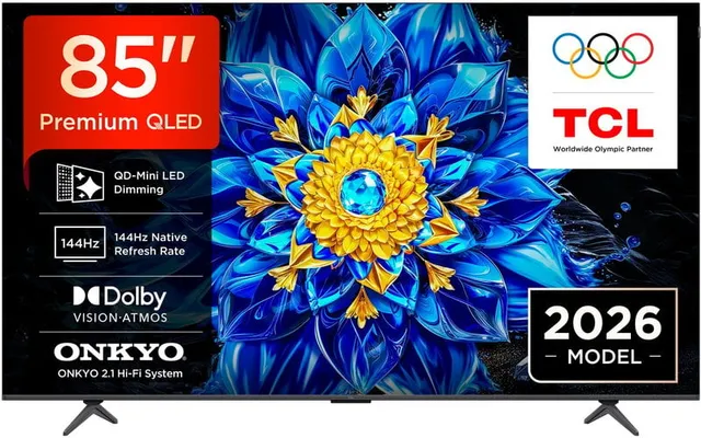 T8D 85” 4K QD-Mini LED Smart TV (2026)