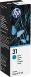 HP 31 Bläckflaska Cyan 70 ml Bläckstråle