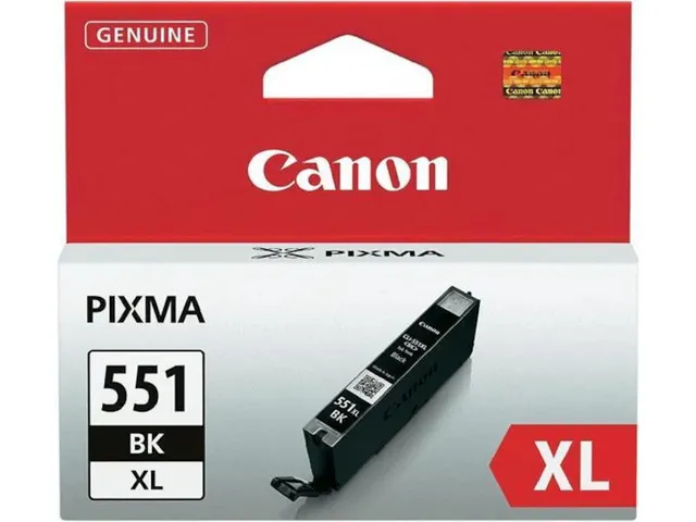 CLI-551BK XL Bläckpatron Svart