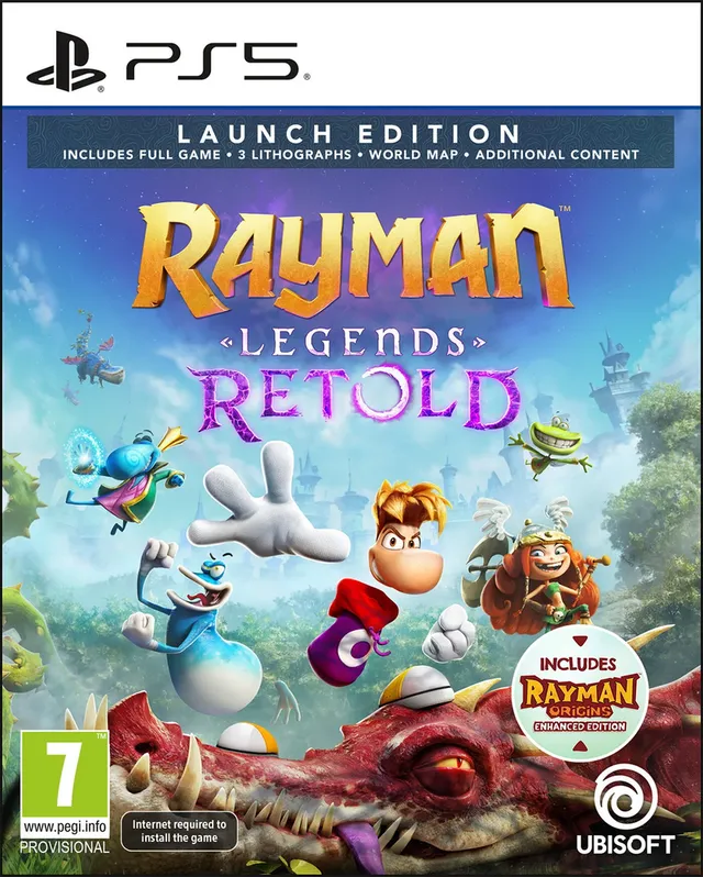 Rayman Legends Retold - Launch Edition (PS5)