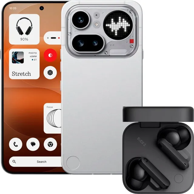 Phone (4a) Pro 8/128GB - Silver + CMF Buds 2 By Nothing